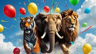 animal for kids video🐻&zwj;❄️🐒🦆Videos to keep kids happy
