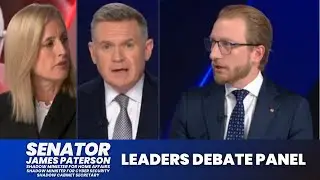 Senator Paterson reflects on last leaders' debate of 2025 election campaign