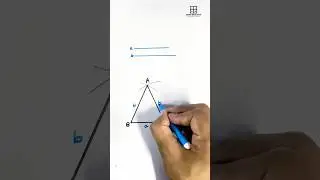 Isosceles Triangle Drawing #shorts #maths #mathproblems #education #learning