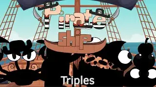 My Singing Monsters: The Ayelings - Pirate Ship - Triples