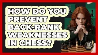 How Do You Prevent Back-rank Weaknesses In Chess? - The Chess Codex