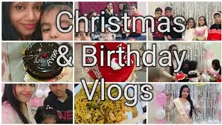 Christmas & Birthday Vlogs || family fun || Aadi&avi || viral Vlogs || Christmas vlogs || Birthday