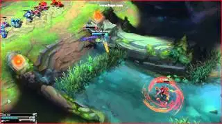 Fizz on Dat Ashe - Riven Triple Outplay