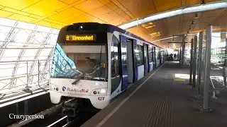 RandstadRail RET Metro Schiedam - Binnenhof Rotterdam (2024)