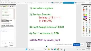 Geometry AB January 15th - MIDTERM REVIEW - Day #2