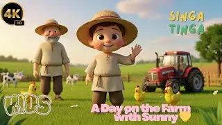 Learning and Playing in the Village🌾| Sunny&rsquo;s Farm Adventure| Singa Tinga
