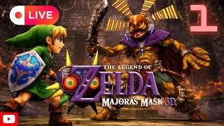 🔴&iexcl;Comienza la Aventura! Zelda Majora&rsquo;s Mask | Parte 1 | En Vivo