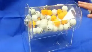 Customized Acrylic Raffle Drum,acrylic ballot box,perspex raffle ticket tumbler