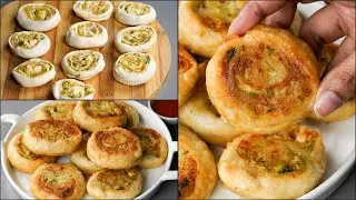 Potato Chicken Swirl Roll Recipe | Chicken Swirl Snacks Recipe | Aloo Chicken Snacks Recipe