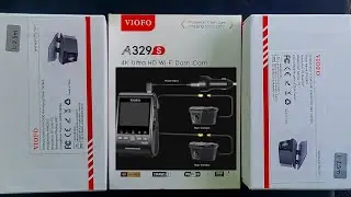 First 3Channel 4K camera for trucks VIOFO A329s WW variant waterproof