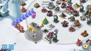 Zookas Bullit 🆚 7 boosted Ice  Boom beach