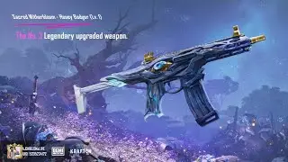 Scared witherbloom honey badger upgraded weapon skin spin opening trick or luck ? Bgmi / Pubg 