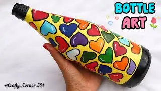 Tomato Sauce Bottle Craft Ideas | Bottle Art | Waste Tomato Sauce Bottle Reuse Ideas | Gift ideas..