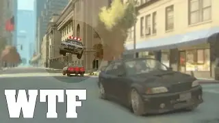 PIGS CAN FLY! | GTA IV | EPIC Car Chase Moments