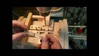 Self Centering Piano Hammer Boring Jig
