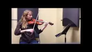 Emily Rust Violin Studio Christmas Songs #1