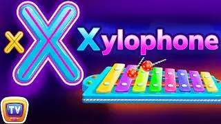 Phonics Song (Xylophone Version) - A For Apple - ABC Alphabet Songs with Sounds for Children
