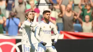 FIFA 22 | RMA vs BAR - Keeper Throw Forces Pacey Counter  | mstrdeath