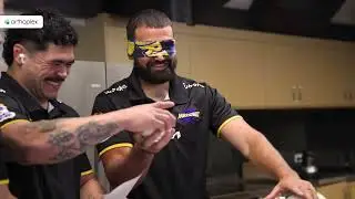 Bliss balls with the Hurricanes