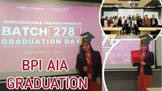 BPI AIA TRAINING GRADUATION DAY | Batch 278 |   After 17 Days 🙏🥰🥰 | BSE❤️