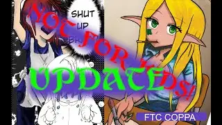 Update: Message to Artist and Business Regarding Not for Kids  #FTC COPPA