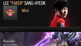 SKT T1 Faker - Kassadin vs Khazix - Mid - Kr SoloQ (Build Guide)
