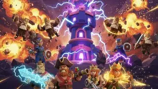Super wizard tower vs all lvl heros | clash of clans #viral #viralvideo