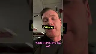 &ldquo;Break up transfers&rdquo; #yolocrypto #cryptolegend #cryptotip #yolostronaut #bitcoin #cryptocurrency