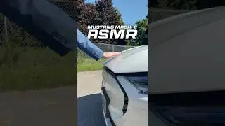 ASMR with my Mustang Mach E🔊