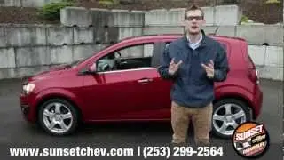 2013 Chevy Sonic Walkaround - Sunset Chevrolet of Sumner , WA