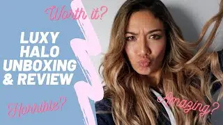 Luxy Halo Hair extensions unboxing & review