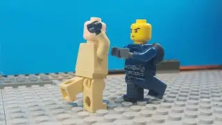 Тестим рукопашный бой - лего анимация/lego animation - Magic Dan