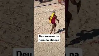 Salvamento no mar 🌊 guarda-vidas 🛟 afogamento 🚨 preven&ccedil;&atilde;o 🚒resgate praia correnteza #mar #praia