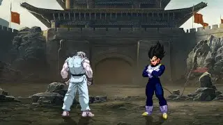 DRAGON RYU vs VEGETA - Highest Level Amazing Fight!