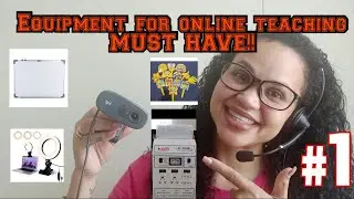 Basic Equipment NEEDED for Online teaching|MUST HAVE