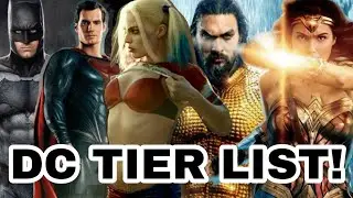DCEU MOVIES TIER LIST (Worst To Best) - DC Comics Movies