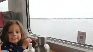 Irish train cuts through the sea - you gotta see this engineering at its best