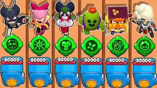 GADGETS vs CAJA FUERTE | CUÁL ES EL mas FUERTE? | BRAWL STARS