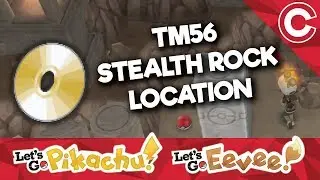 Where To Find TM56 Stealth Rock - Let's Go Pikachu/Eevee