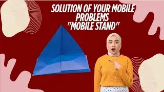 Easy#viral#crafts#how to make easy mobile stand#origami#rocket#