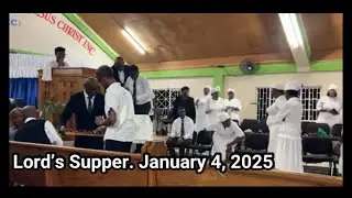 Lord&rsquo;s Supper. January 4, 2026