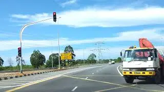 Miri Sarawak to Bandar Seri Begawan Brunei town (time lapse) & city tour on bicycle