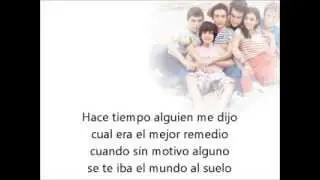 Jarabe De Palo - Grita - Letra (Pulseras Rojas)