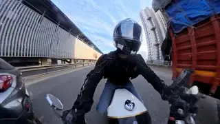 Continental GT650 Mumbai City Ride POV | Leaving Fountain Hotel (Mira Road) for Borivali