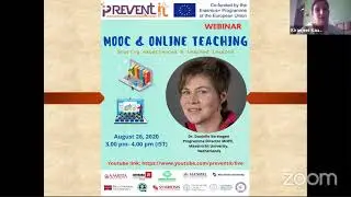 MOOC & Online Teaching- Dr Danielle Verstegen