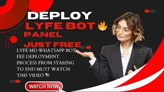 WhatsApp bot deployment | LYFE bot  | panel deployment | wasi tech | MD bot | how to make WhatsApp
