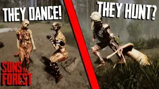 All Brand-New Cannibal Animations! | Sons Of The Forest Patch 4.0