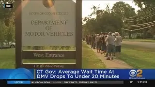 Connecticut gov.: Average wait time at DMV drops to under 20 minutes