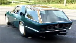 Jay Kay in his green estate Ferrari, unique!!!