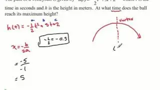 Maximum Minimum Problems Involving Projectile Motion